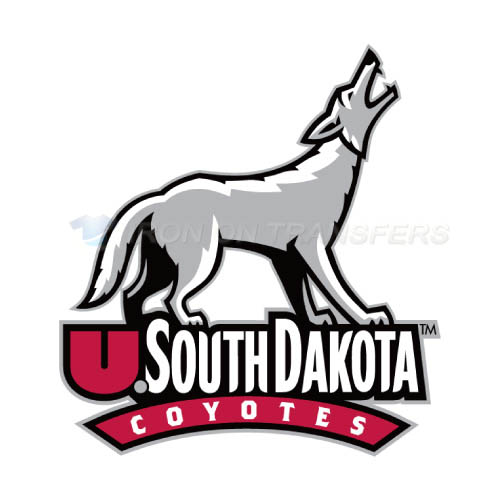 South Dakota Coyotes Logo T-shirts Iron On Transfers N6208 - Click Image to Close